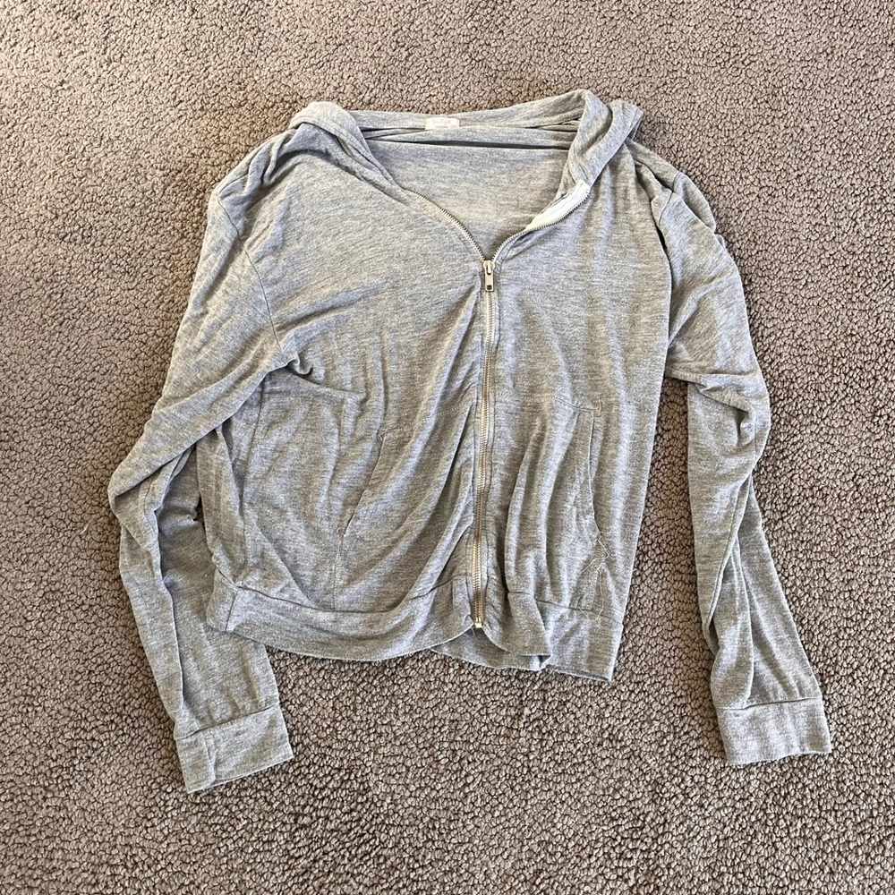 Brandy Melville Zip Up Sweatshirt